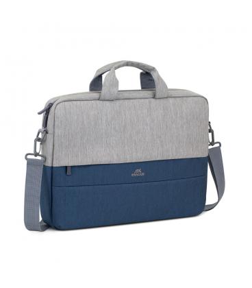 RIVACASE 7532 Grey/blue Prater Maletín 15,6" gris-azul