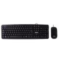 COMBO TECLADO + RATON FLAT NILOX USB NEGRO