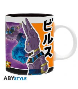 Taza abystyle dragon ball super - beerus vs goku
