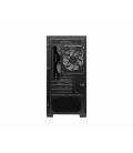 MSI MAG FORGE M100A carcasa de ordenador Midi Tower Negro, Transparente