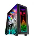 Caja Gaming Semitorre Mars Gaming Artística MC-ART/ Negra