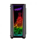 Caja Gaming Semitorre Mars Gaming Artística MC-ART/ Negra