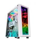 Caja Gaming Semitorre Mars Gaming Artística MC-ART/ Blanca