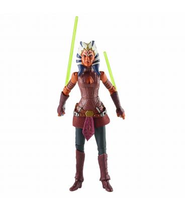 Figura hasbro ahsoka 9 -5 cm sw clone wars star wars vintage f44945x0