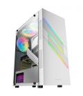 Mars Gaming MC-U3 Blanco Caja PC Gaming ATX XL Frontal Triple ARGB Ventilador 12cm ARGB Ventana Cristal Templado