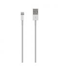 Cable Lightning Aisens A102-0542/ USB Macho - Lightning Macho/ 50cm/ Blanco