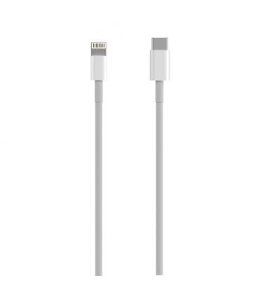 Cable USB 2.0 Tipo-C Lightning Aisens A102-0543/ USB Tipo-C Macho - Lightning Macho/ 50cm/ Blanco