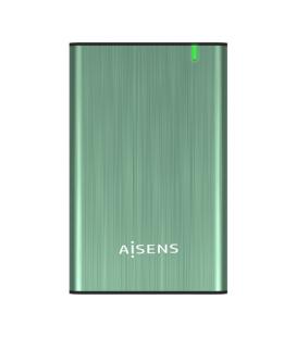 Caja Externa para Disco Duro de 2.5" Aisens ASE-2525SGN/ USB 3.0/ Sin tornillos