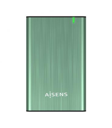 Caja Externa para Disco Duro de 2.5" Aisens ASE-2525SGN/ USB 3.0/ Sin tornillos