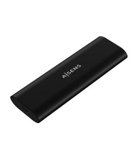 Caja Externa para Disco SSD M.2 SATA/NVMe Aisens ASM2-014B/ USB 3.2/ Sin tornillos