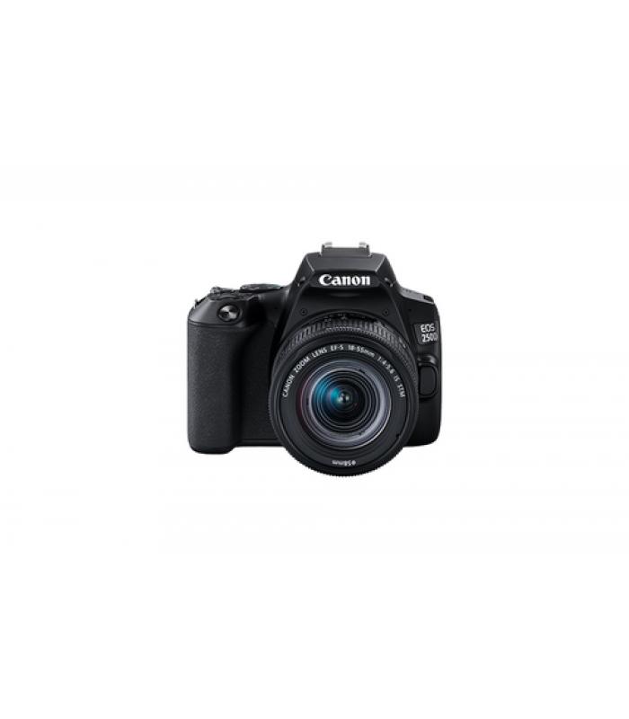 Camara digital canon reflex eos 250d+ef - s 18 - 55mm f - 4 - 5.6