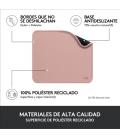 ALFOMBRILLA LOGITECH DESK MAT STUDIO SERIES ROSA OSCURO