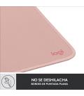 ALFOMBRILLA LOGITECH DESK MAT STUDIO SERIES ROSA OSCURO