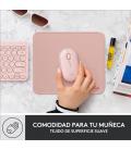 ALFOMBRILLA LOGITECH DESK MAT STUDIO SERIES ROSA OSCURO