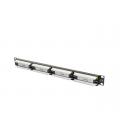 PATCH PANEL LANBERG CAT.6 UTP 24 PUERTOS 1U CAT.6 UTP 19" RACK NEGRO