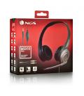 Auriculares NGS MSX 10 Pro/ con Micrófono/ Jack 3.5/ Negros