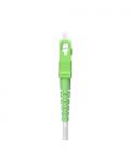 AISENS Cable Fibra Óptica Latiguillo G657A2 3.0 9/125 SMF Simplex CPR DCA LSZH, SC/APC-SC/APC, Blanco, 150 m