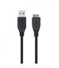 Nanocable CABLE USB 3.0, TIPO A/M-MICRO B/M, NEGRO, 1.0 M