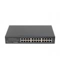 SWITCH LANBERG 24 PUERTOS GIGABIT ETHERNET RACK 19"