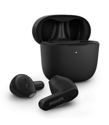 Auriculares Bluetooth Philips TAT2236 con estuche de carga/ Autonomía 6h/ Negros