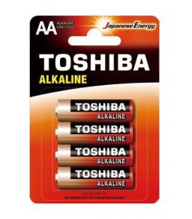 Pack de 4 Pilas AA Toshiba LR6 Eco/ 1.5V/ Alcalinas