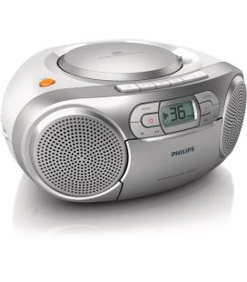 Radio CD Philips AZ127/12/ 2W/ Gris