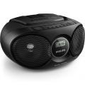 Radio CD Philips AZ215B/12/ 3W/ Negra