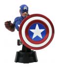 Figura busto diamond select toys marvel animado capitan america escala 1 - 7 resina