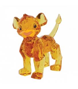 Figura enesco disney cristal el rey leon simba