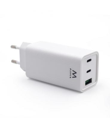 EWENT Cargador carga rapido 65w usb-c y usb-a