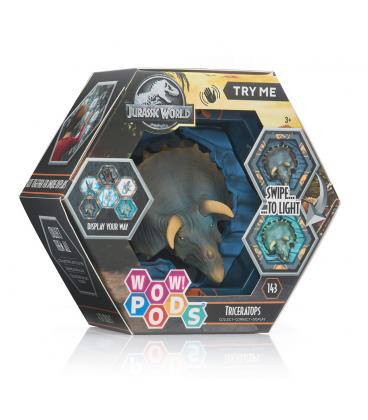 Figura wow! pod jurassic world dominion triceratops