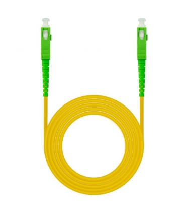 Cable de fibra óptica g657a2 nanocable 10.20.0001/ lszh/ 1m/ amarillo