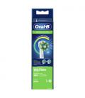 Cabezal de Recambio Braun para cepillo Braun Oral-B Cross Action/ Pack 3 uds