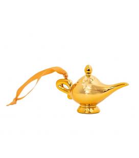 Decoracion de navidad half moon bay disney aladdin lampara magica