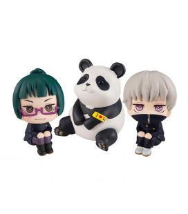 Pack 3 figuras megahouse look up jujutsu kaisen maki toge panda gift set