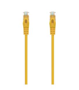 Cable de Red RJ45 AWG24 UTP Aisens A145-0563 Cat.6A/ LSZH/ 25cm/ Amarillo