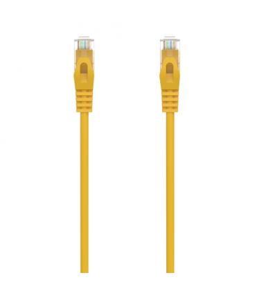 Cable de Red RJ45 AWG24 UTP Aisens A145-0565 Cat.6A/ LSZH/ 50cm/ Amarillo