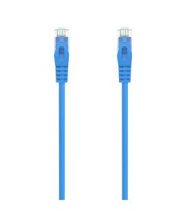 Cable de Red RJ45 AWG24 UTP Aisens A145-0570 Cat.6A/ LSZH/ 25cm/ Azul