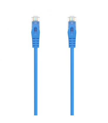 Cable de Red RJ45 AWG24 UTP Aisens A145-0573 Cat.6A/ LSZH/ 1m/ Azul