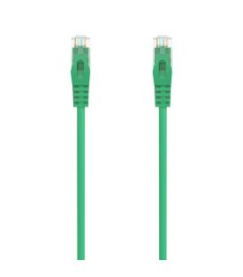 Cable de Red RJ45 AWG24 UTP Aisens A145-0577 Cat.6A/ LSZH/ 25cm/ Verde