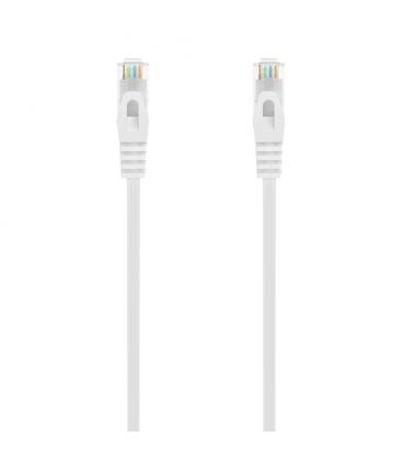 Cable de Red RJ45 AWG24 UTP Aisens A145-0593 Cat.6A/ LSZH/ 50cm/ Blanco