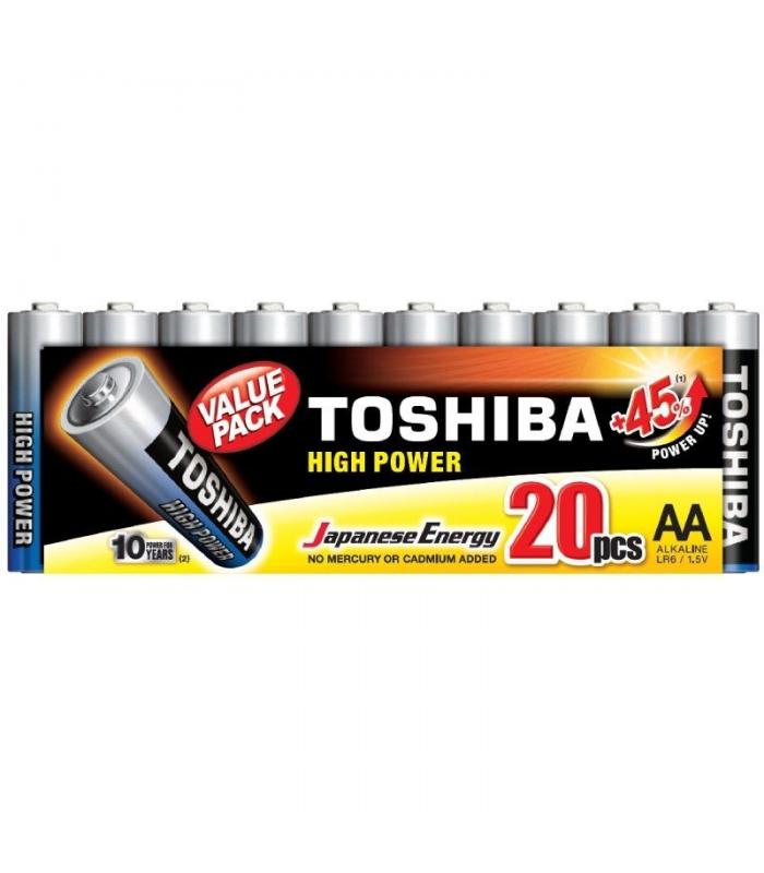  PHILIPS Baterías alcalinas PowerLife LR6 1.5V AA (paquete de 4)  : Salud y Hogar