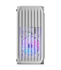 Mars Gaming MC-S2 Blanco Caja PC Compacta Gaming Micro-ATX 2 Ventiladores FRGB Raibow con Rejilla Frontal Ventana Lateral Comple