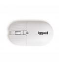 iggual Ratón Bluetooth YANG-1600DPI blanco