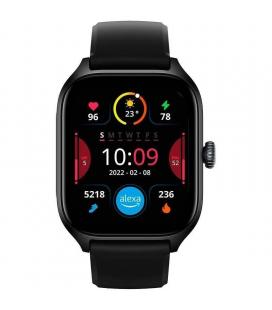 Smartwatch huami amazfit gts 4/ notificaciones/ frecuencia cardíaca/ gps/ negro infinito