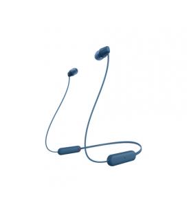 Auriculares Inalámbrico Intrauditivos Sony WI-C100/ con Micrófono/ Bluetooth/ Azules