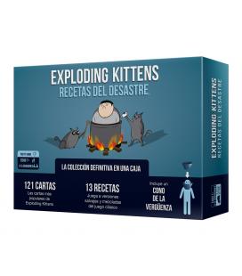 Juego de mesa exploding kittens recetas del desastre pegi 7