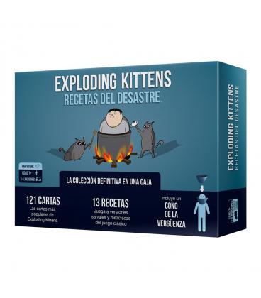 Juego de mesa exploding kittens recetas del desastre pegi 7