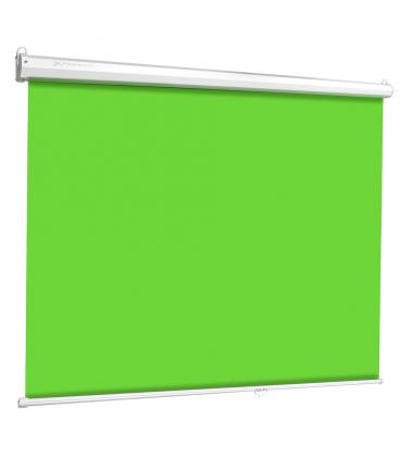 Panel chromakey pantalla plegable phoenix tejido verde chroma antíarrugas montaje techo y pared 2 x 2.5m