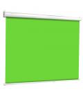 Panel chromakey pantalla plegable phoenix tejido verde chroma antíarrugas montaje techo y pared 2 x 2.5m